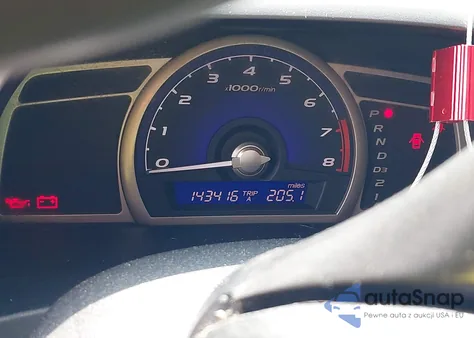 2008 Honda Civic Lx z USA, uszkodzony, nr VIN 2HGFA16538H322687